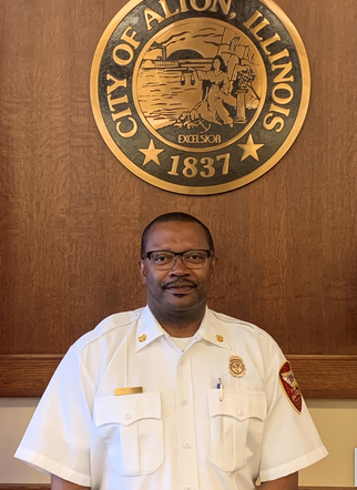 Alton Fire Chief Jesse Jemison