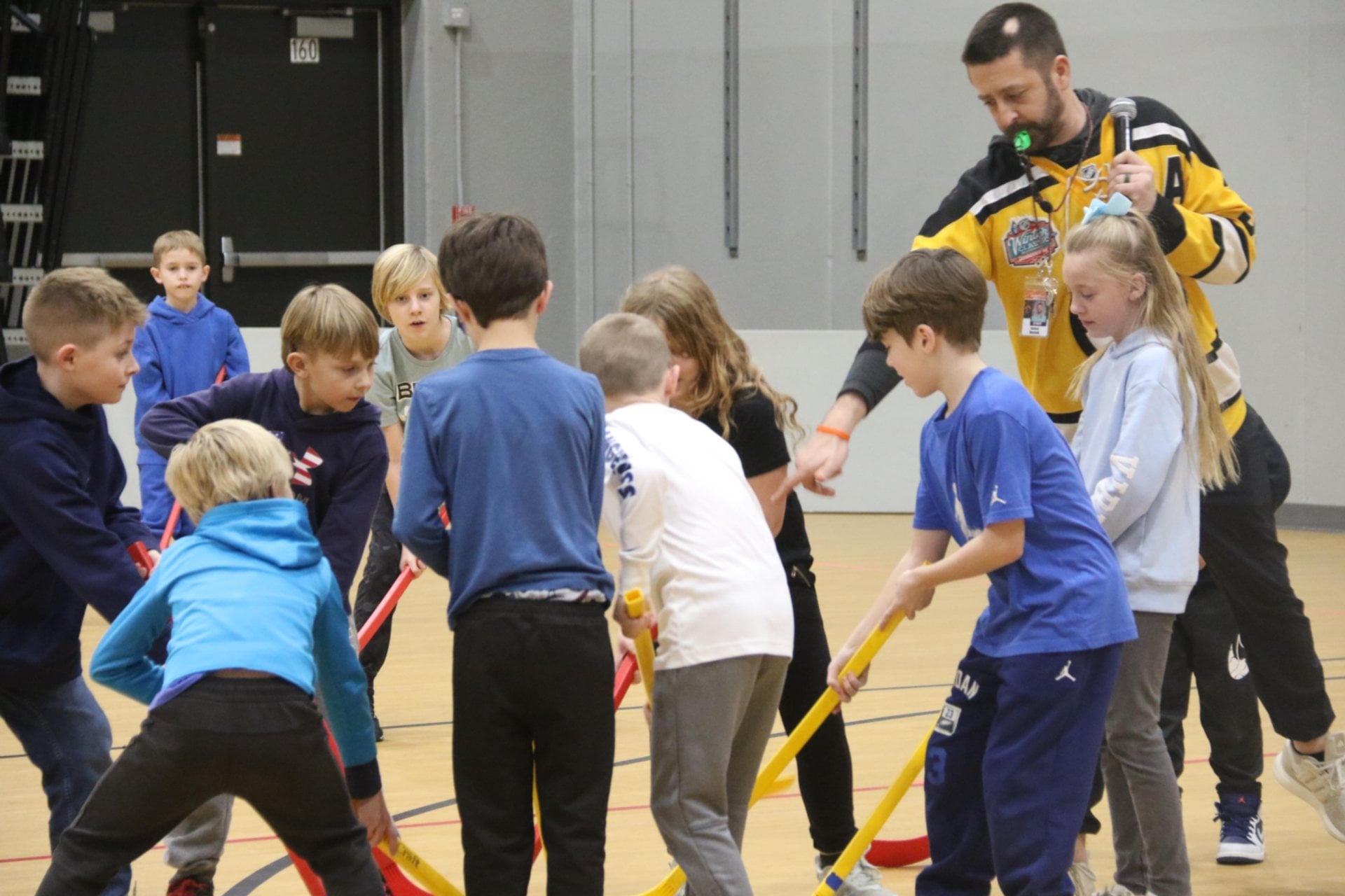 Students Learn Life Skills and Sportsmanship in Edwardsville Elementary School's Hockey Tournament