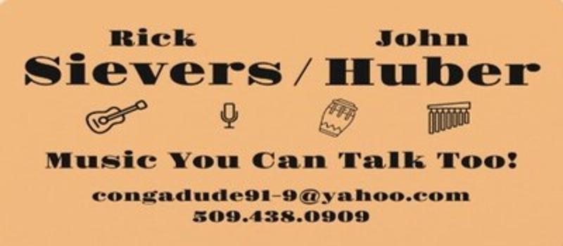 Sievers and Huber @ The Flock event flyer