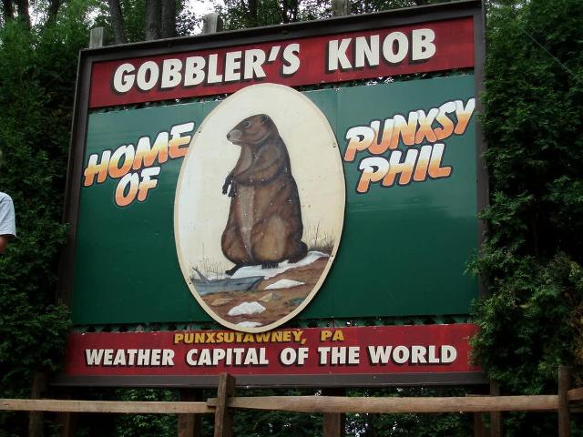 A town whose most famous resident is a rodent.