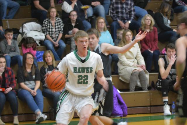 Jones drives to the basket against Jerseyville.