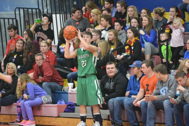 Jerrett Smith was the star of the show for Carrollton on Tuesday, scoring 18 points. (Photo by Dan Brannan)