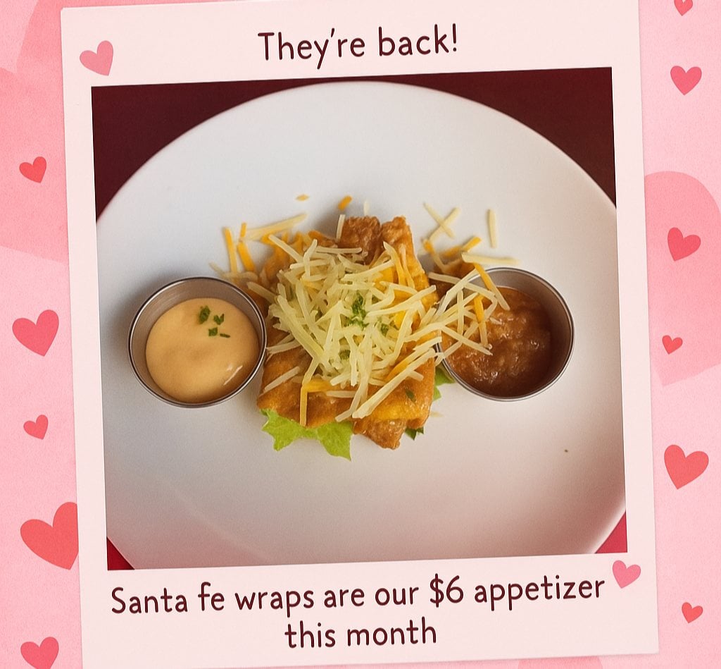 Santa Fe Wraps for $6 at Gentelin's