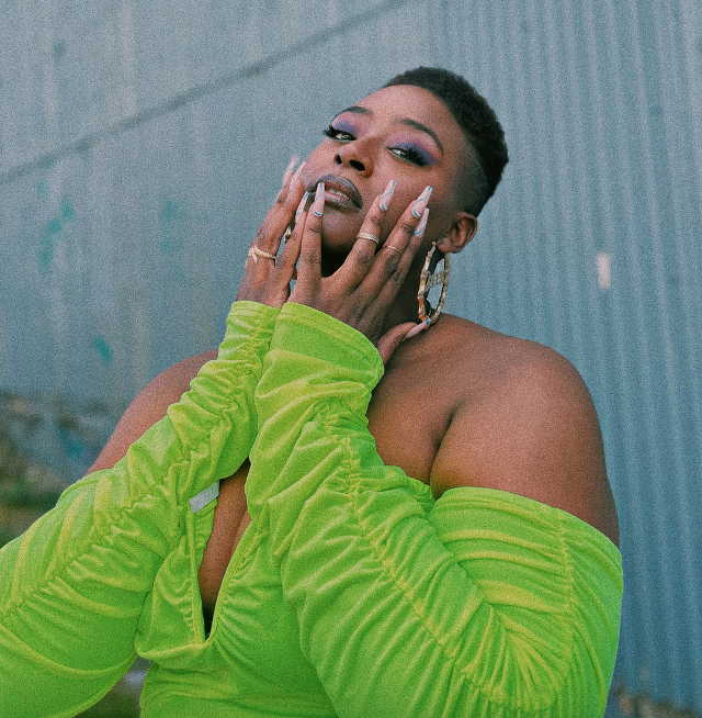Briana Hightower, an artist known by the name of Kreion.