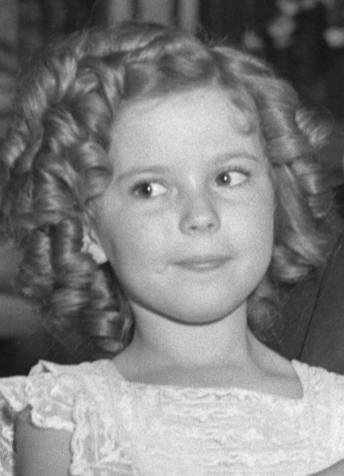 Shirley Temple. Photo courtesy of Wikimedia Commons.
