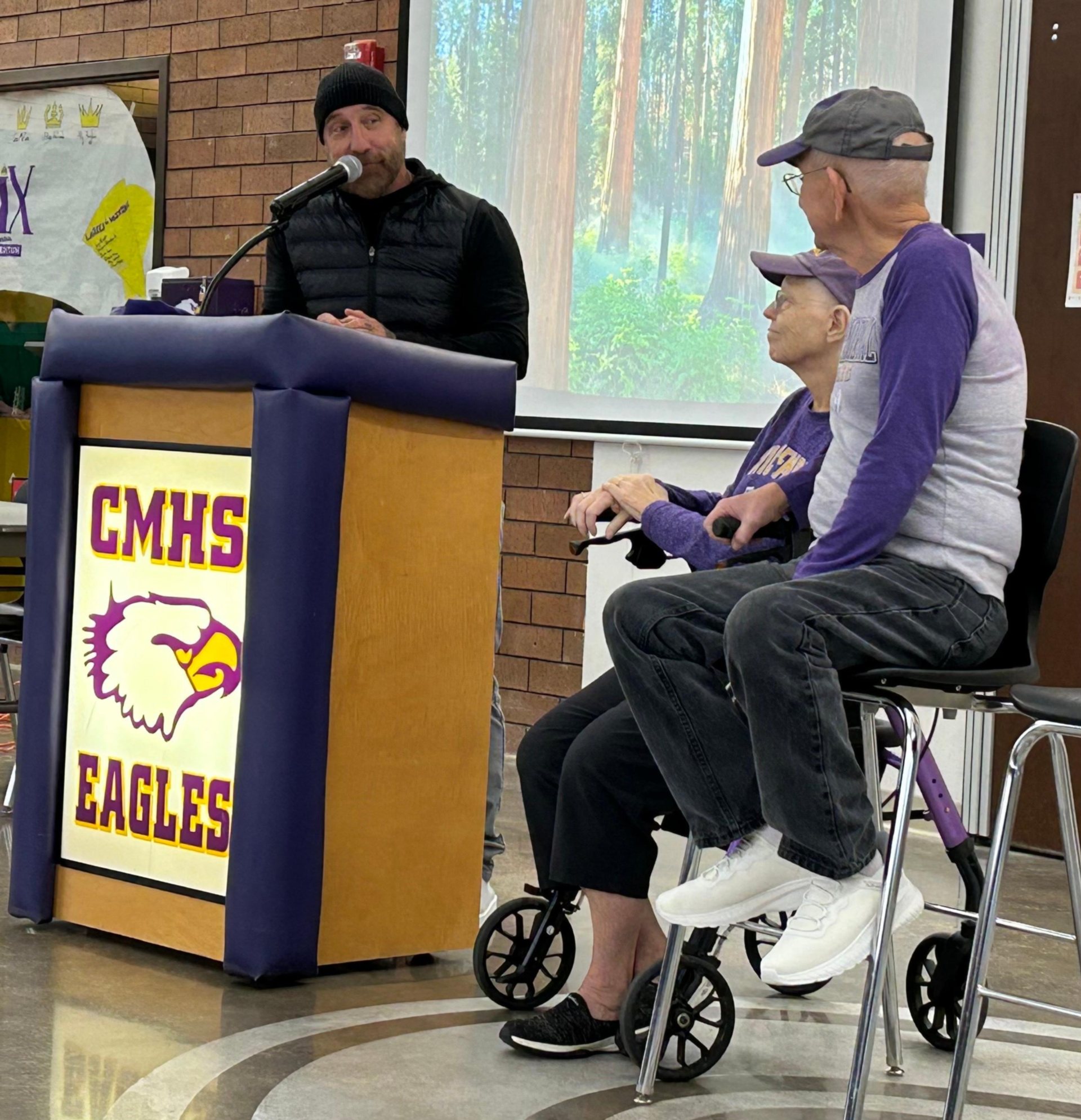Laux thanks Wallace for his kindness.