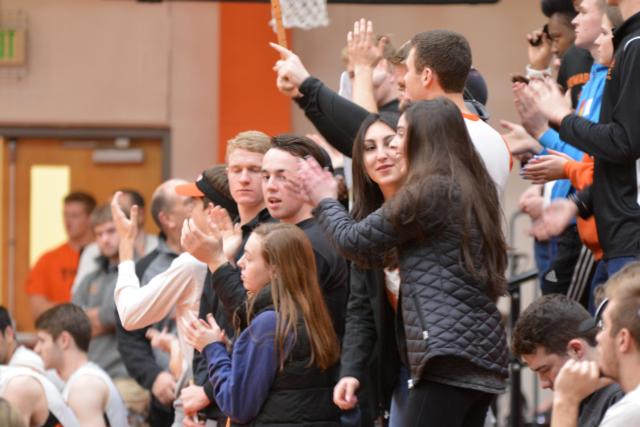 The Tiger fans were again out in support of their team on Tuesday night. (Photos by Dan Brannan)