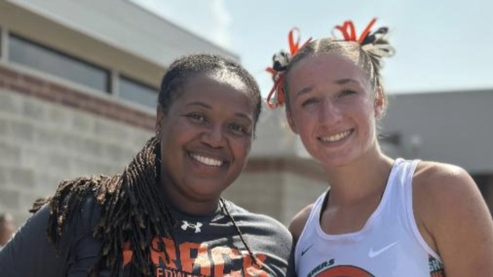 Coach Howard and Sophie Shapiro.