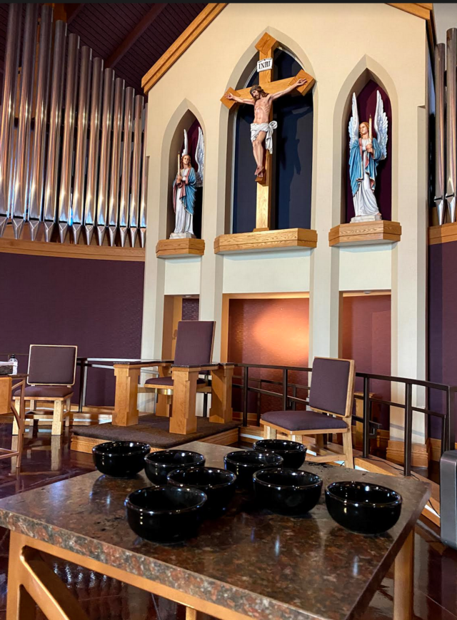 Catholics Carry On With Ash Wednesday Changes In Stride At St. Boniface Church