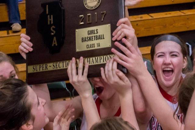 Calhoun celebrates its third straight Super-Sectional title. (Photo courtesy of Michael Weaver)