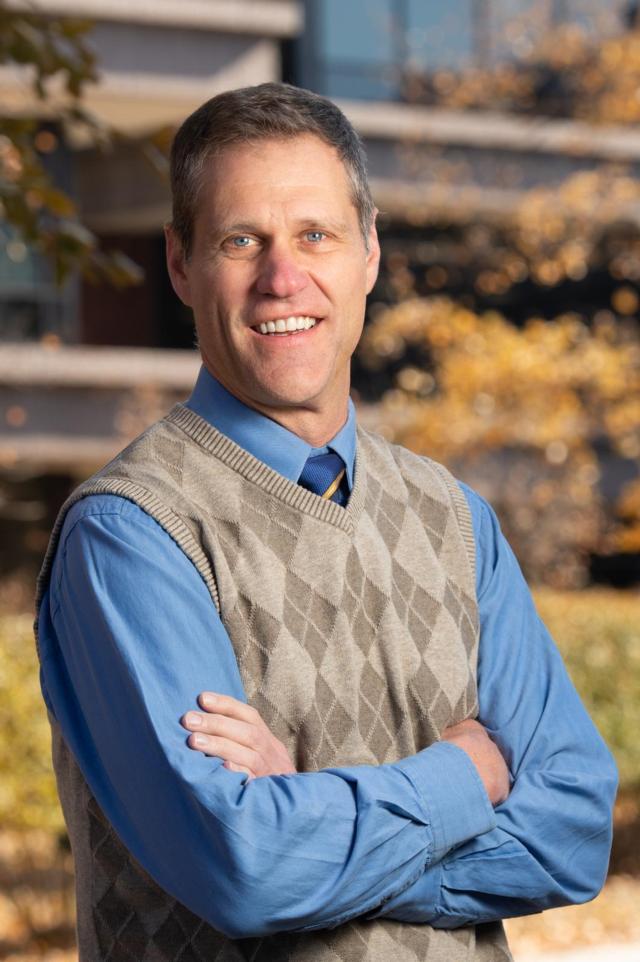 SIUE&rsquo;s Christopher Pearson, Department of Philosophy chair in the College of Arts and Sciences.