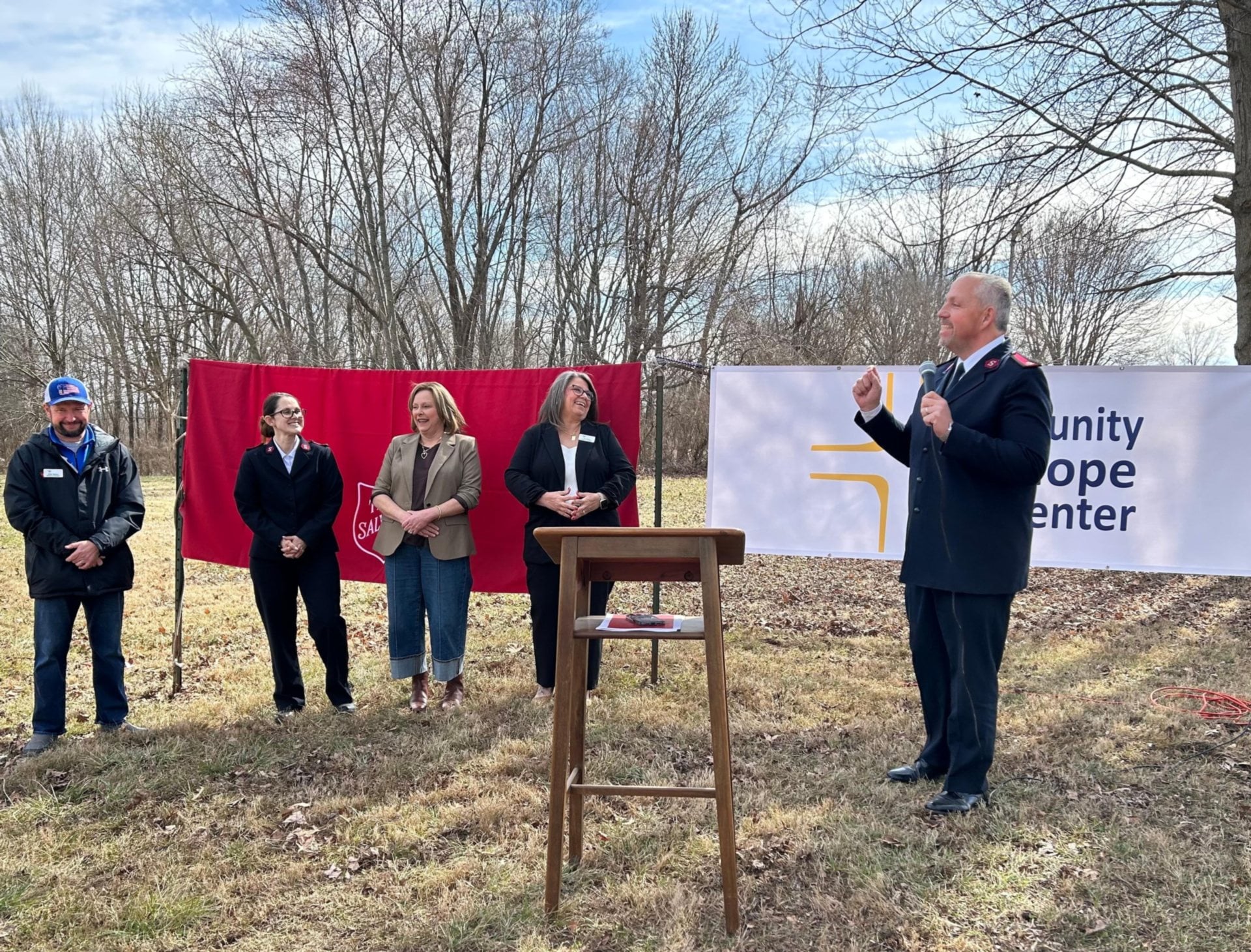 Travis Widman, Major Cassy Grey, Amy Maberry, Ann Crane, Major Adam Moore.