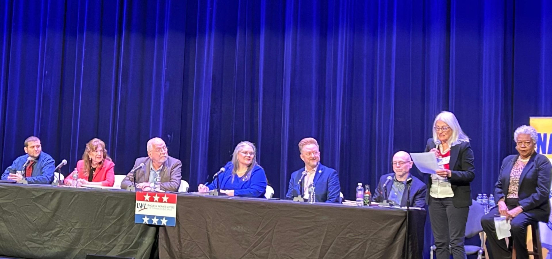 Ryan Tebrugge, Judy Bowlby, Randy Raley, Jennifer Todd, Kyle Nudo, and Dr. Paul Davis.