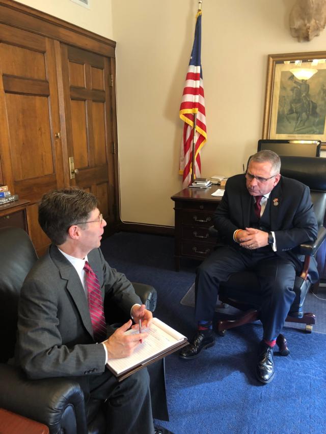 Madison County Board chairman meets with government leaders in