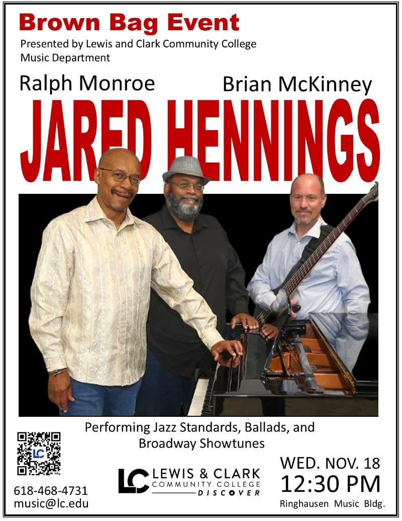 Jared Hennings Musical Brown Bag Event event flyer