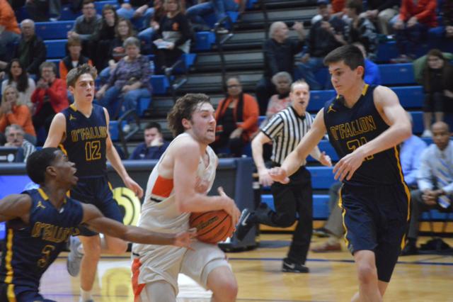 The Tigers' Jack Marinko tossed in 31 points on Wednesday night in regional action. (Photos by Brent Feeney)