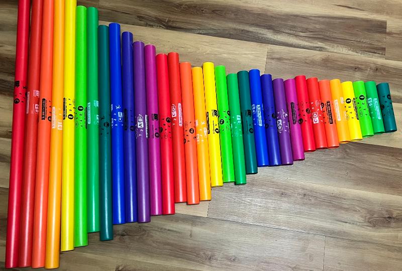 Boomwhacker Choir Retreat event flyer