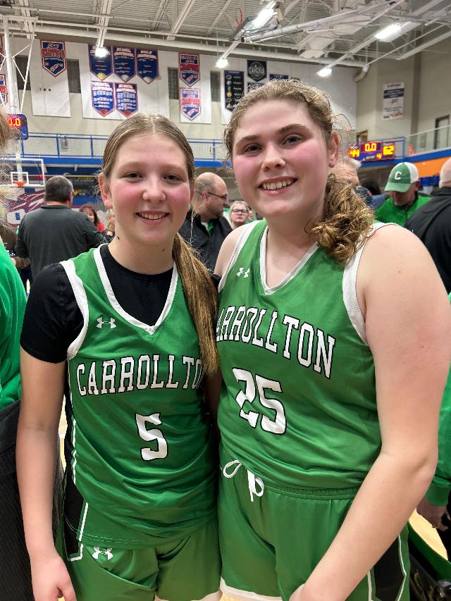 Blake Driskill and Chloe McAdams.