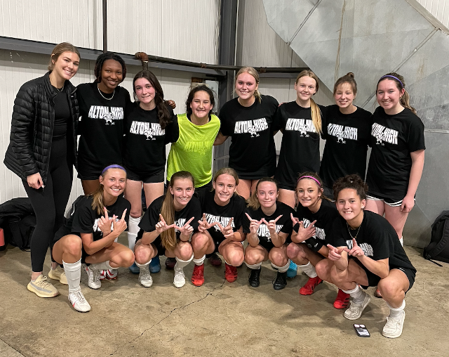 Alton Girls Shine In The Cup Indoor Tournament At Sports Academy
