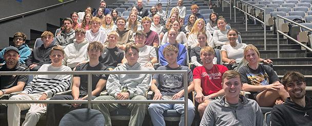 Volunteers from the SIUE 2024-2025 Men’s and Women’s Soccer Team