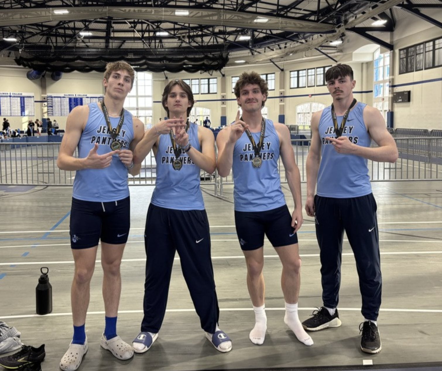 Jersey medalists at Jacksonville.