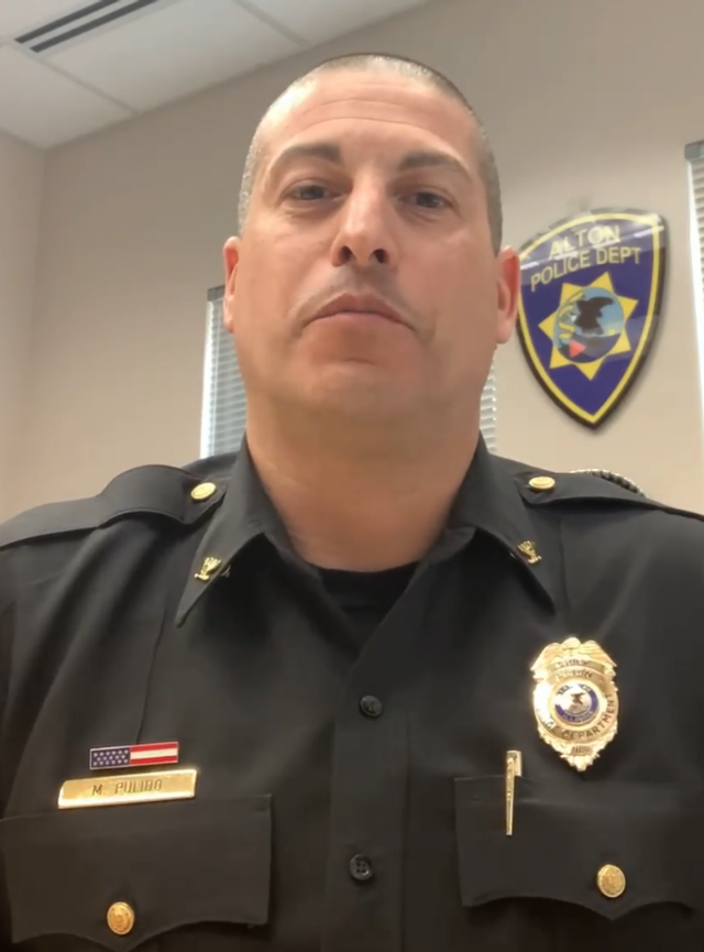 Alton Police Chief Marcos Pulido