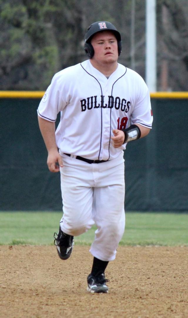 Highland's Dillon Knebel was 2-2 for the day, scoring two runs. He also had 4 RBIs. 