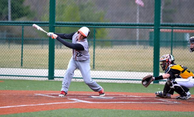 Edwardsville's freshman boys baseball team was on another field in the EHS complex on Wednesday, but followed the footsteps of the varsity, playing a stellar game.