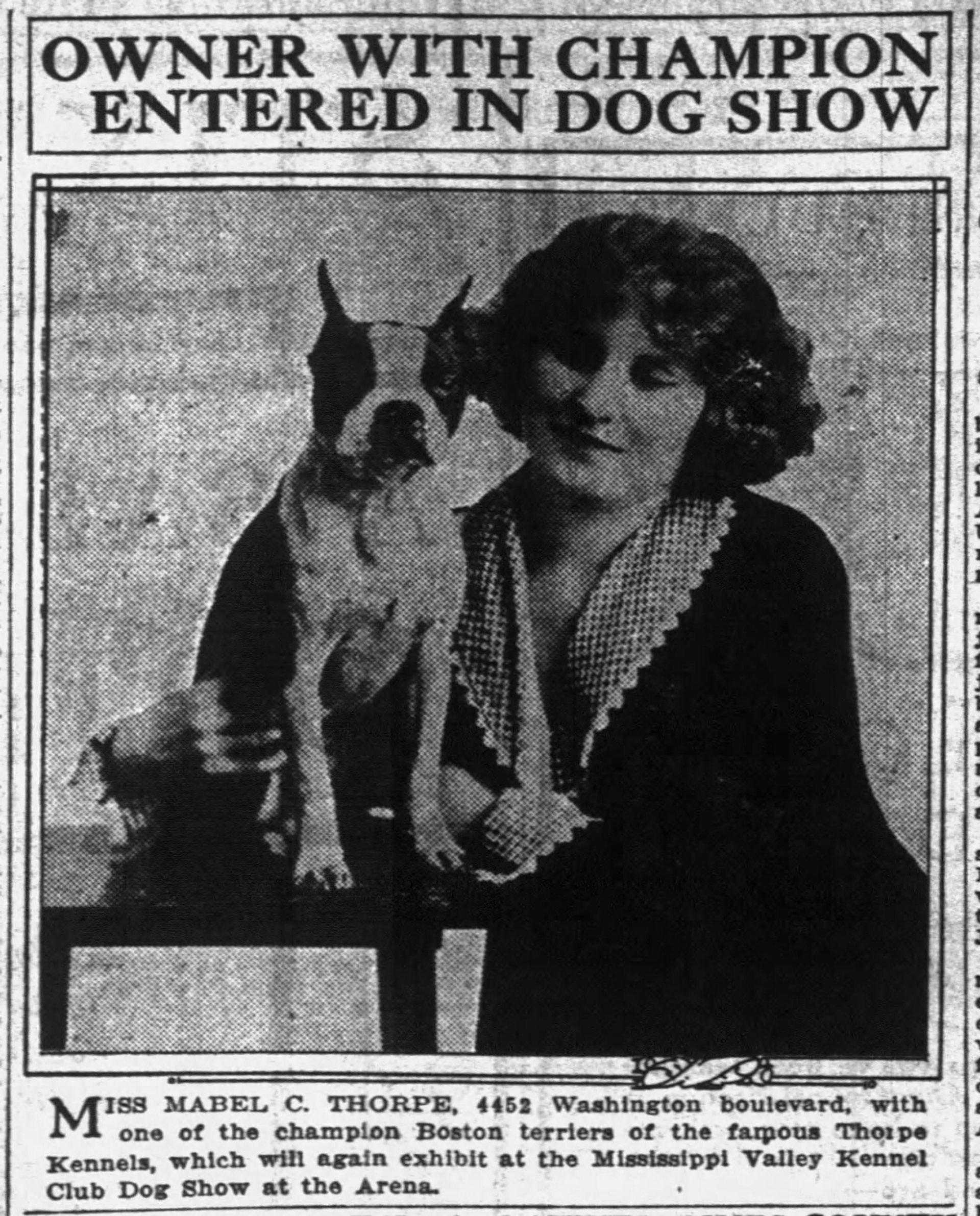 St. Louis Globe Democrat, March 8, 1931