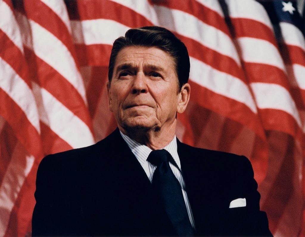 Ronald Reagan. Photo courtesy of Flickr.