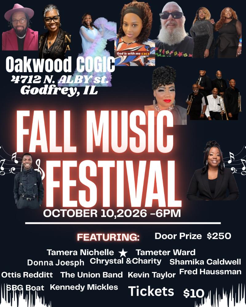 Fall Music Festival  event flyer