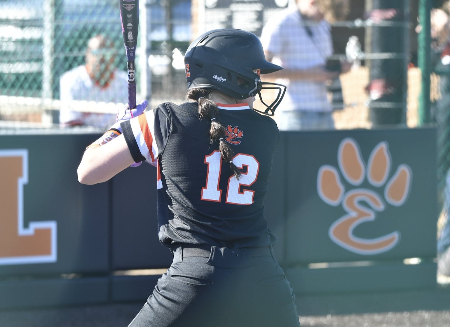 Brooke Burris of the Tigers.