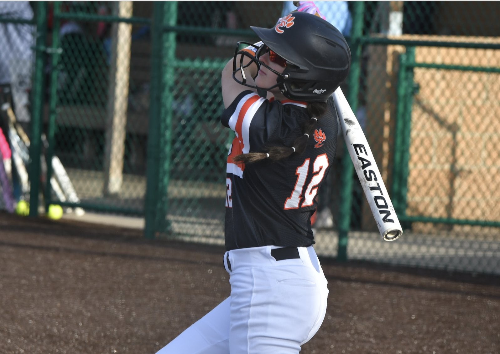 Brooke Burris, No. 12 for the Tigers.