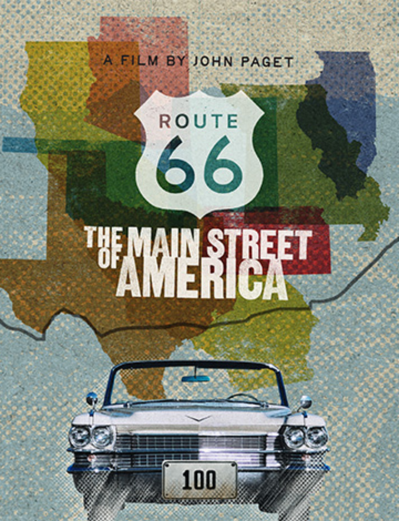 Route 66: The Main Street of America screening w/Q&A &ndash; September 10, 7pm event flyer