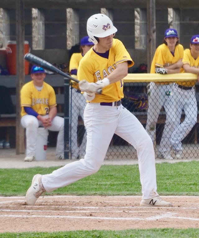 Bryce Zupan swinging at a pitch.