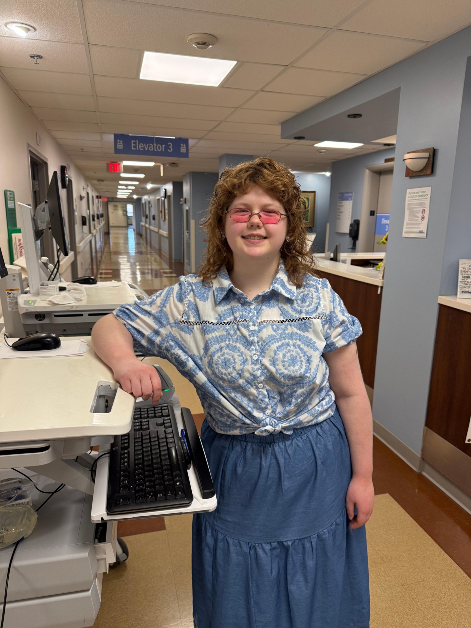 Ella Peuterbaugh, Medical Laboratory, Saint Anthony's.