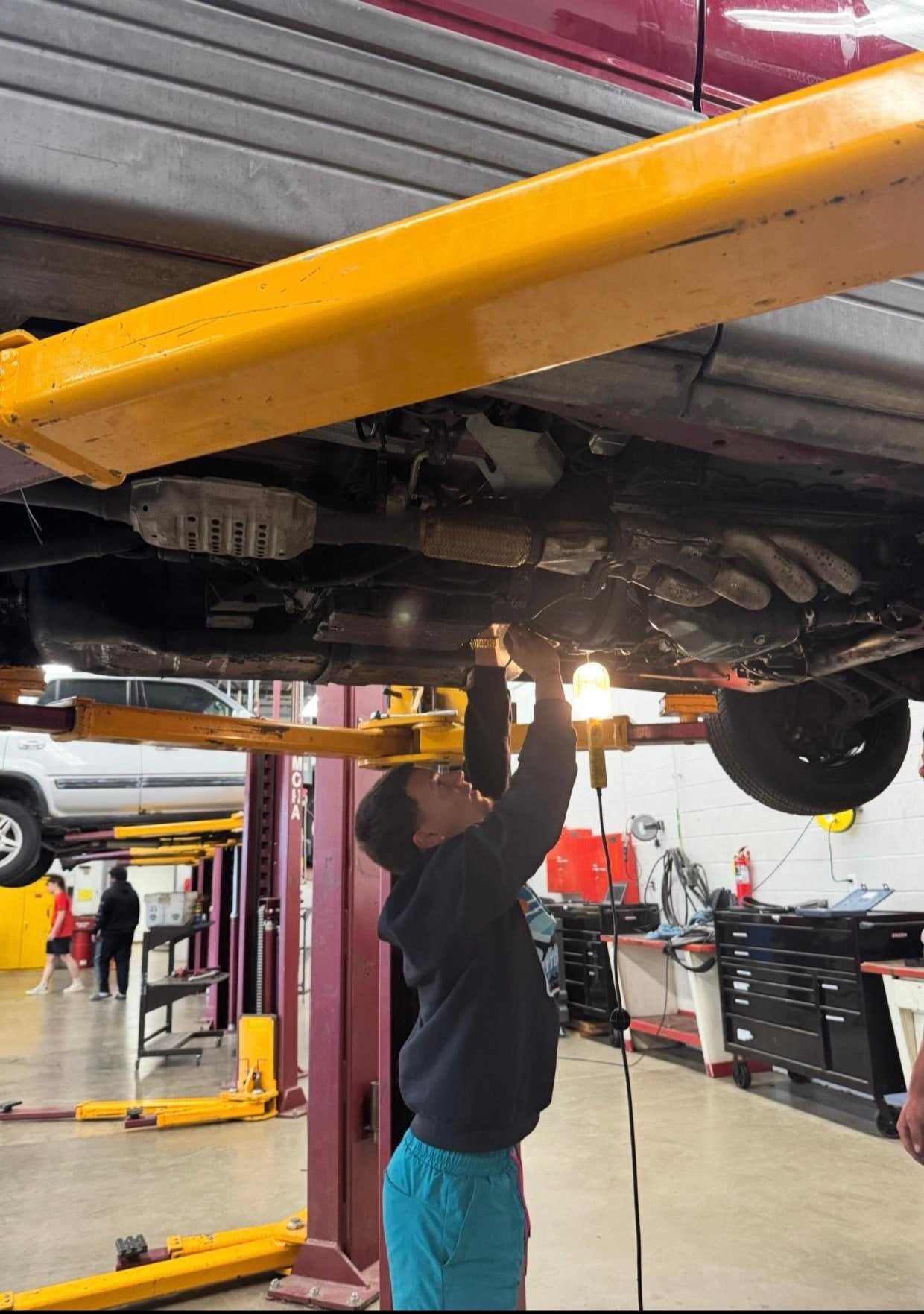 Victor Rubert, Collision Repair and Auto Mechanics, Woodman Collision Center.