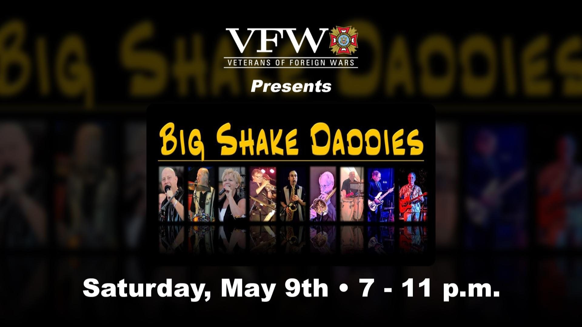 Event: Big Shake Daddies Saturday, May 9, 2026