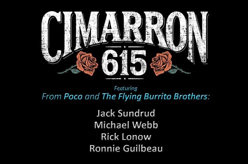 Cimarron 615 - November 7, 8pm event flyer