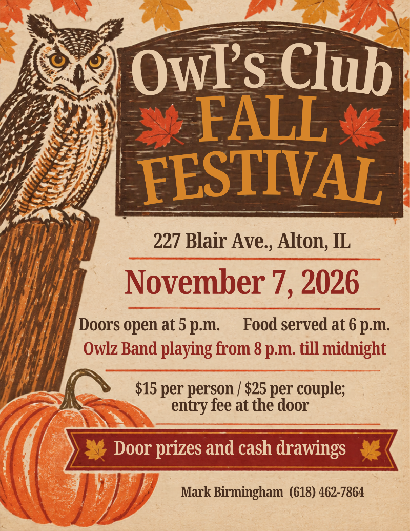 Owl’s Club Fall Festival