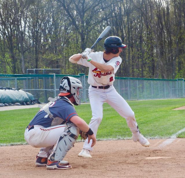 Robby Taul prepares to swing.