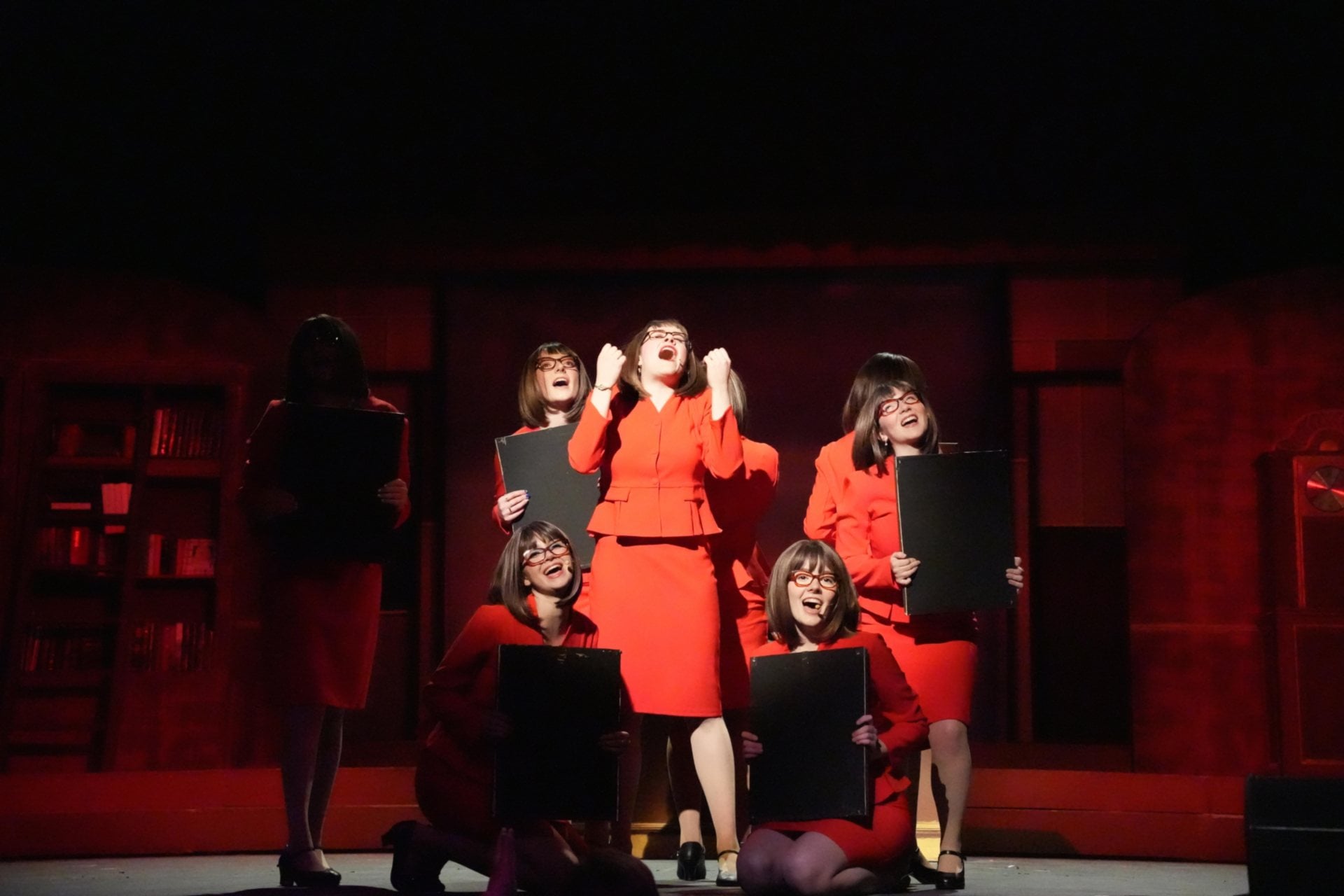 Liv Warner and ensemble. Photo by Casey Stover.
