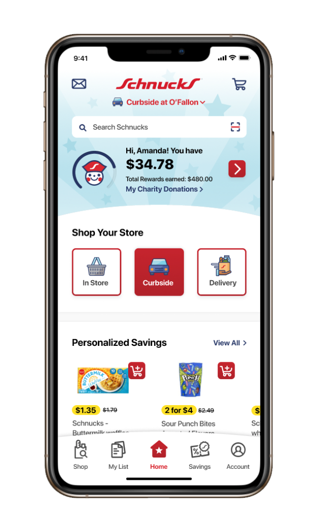 Schnucks Rewards App