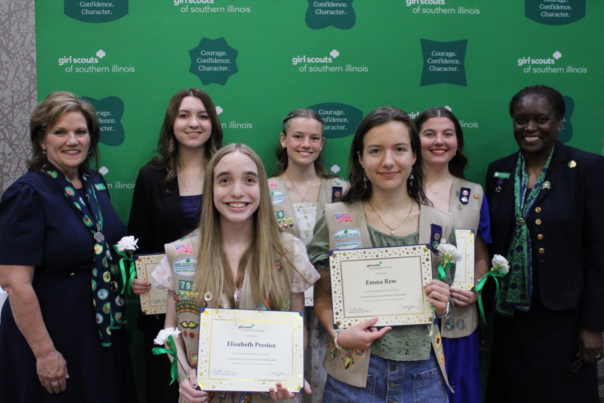 News: Seven Girl Scouts Named Outstanding Graduating Girl Scouts At Recognition of Excellence Ceremony