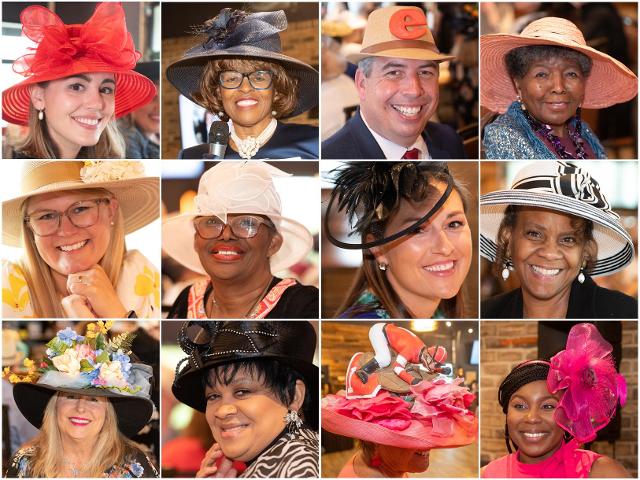 Hats and fascinators brought added beauty at the SIUE Meridian Derby.