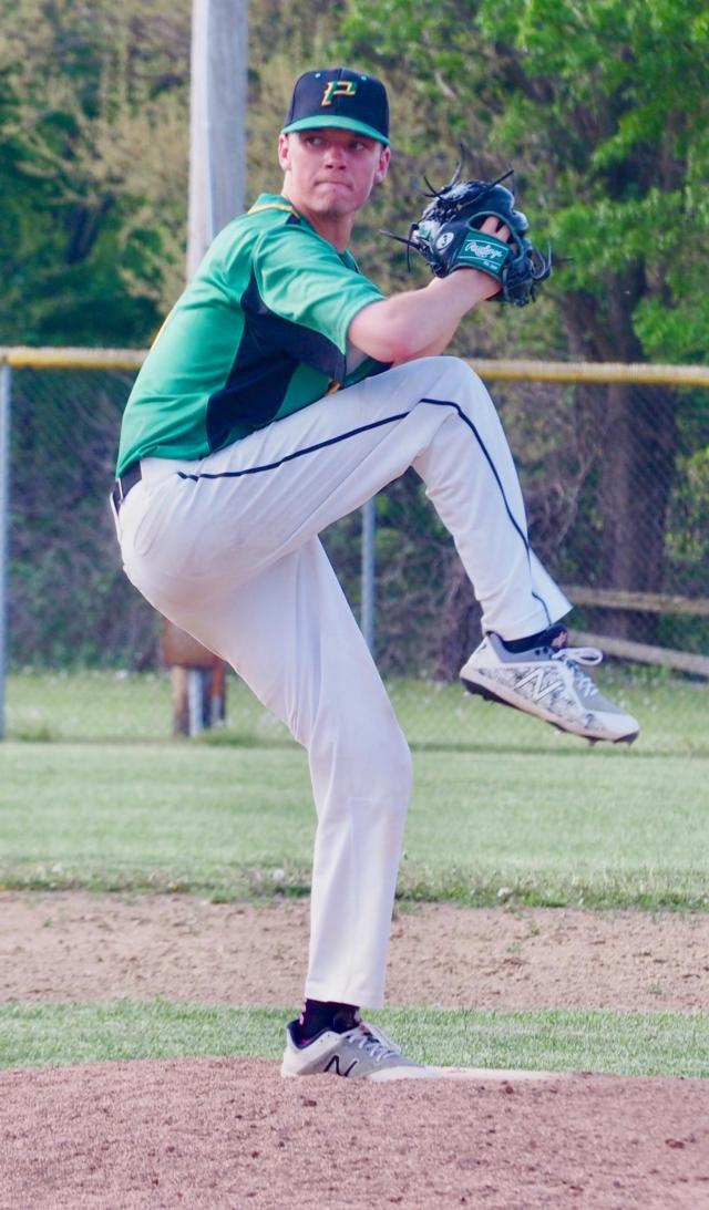 Brock Seymour rears back for a pitch.