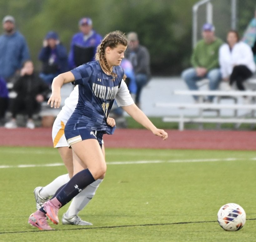 Natalie Beck scored her 100th goal of her career in the sectional semifinals on Tuesday night.