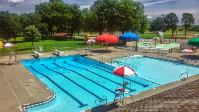 Aerial view of the facility before officially opening to the public for the 2016 summer season on Saturday, May 28.