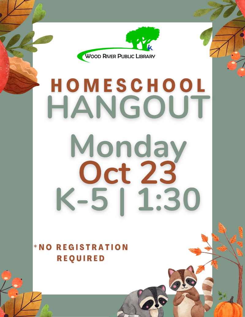 Homeschool Hangout event flyer