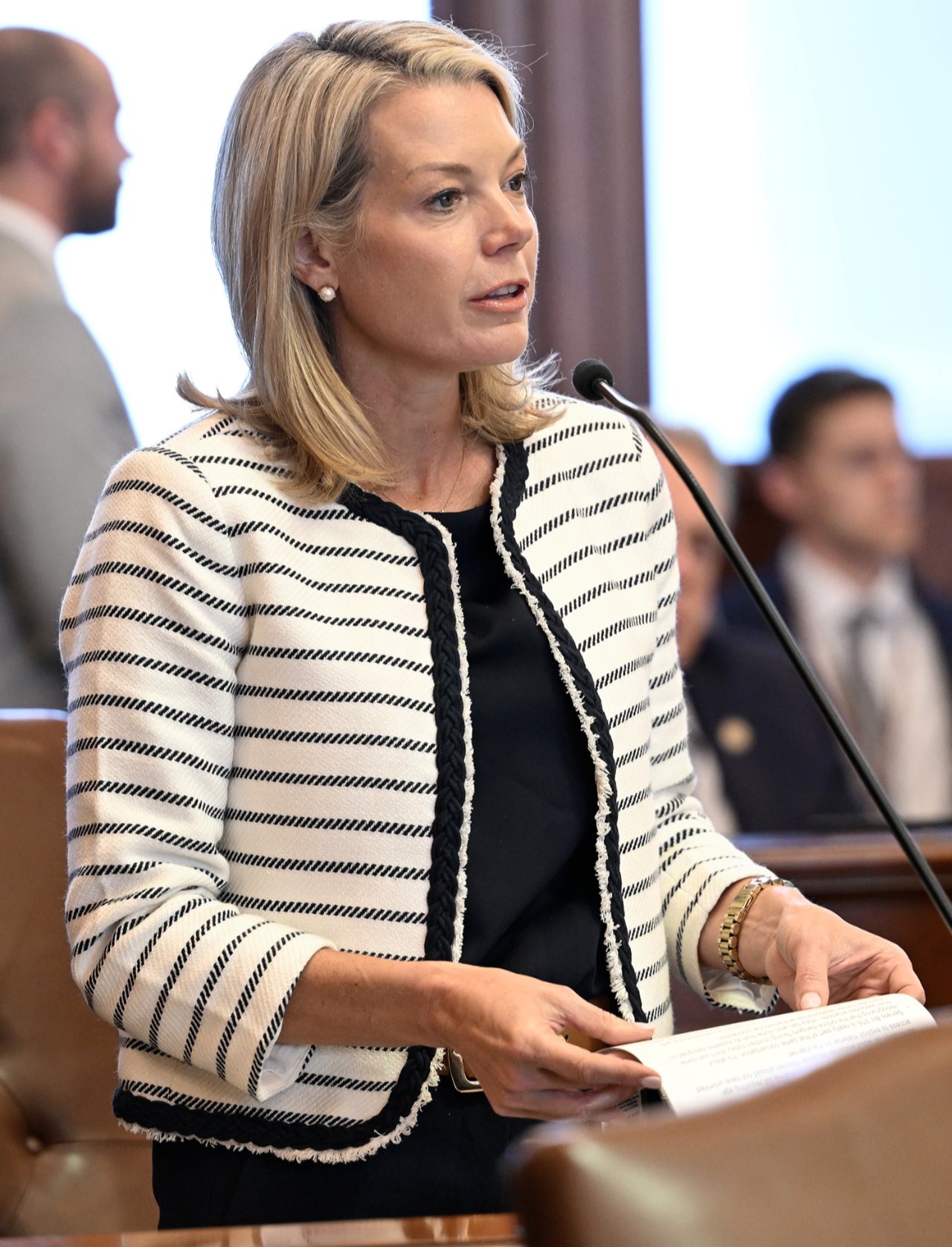 Sen. Erica Harriss.